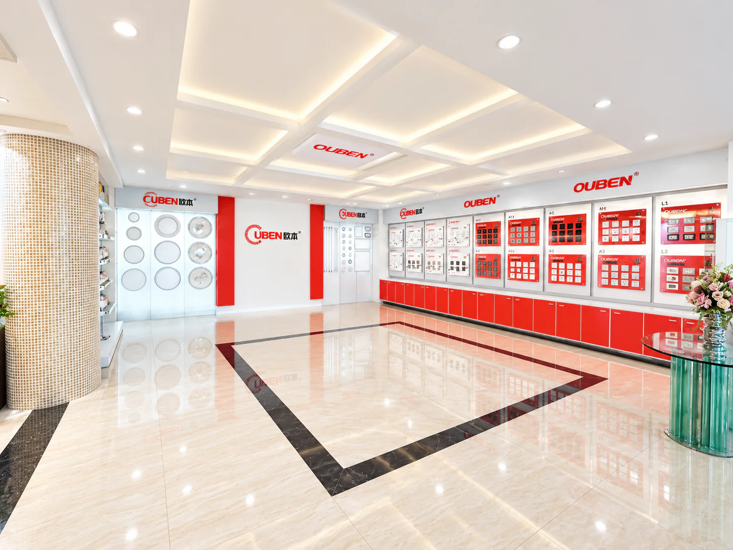 OUBEN product showroom